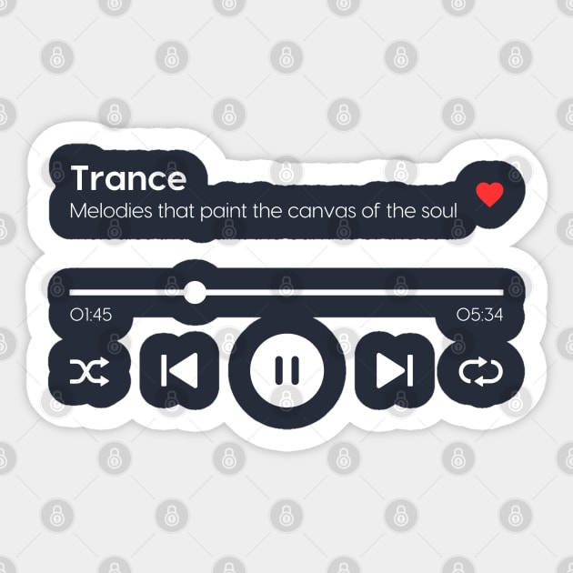 Trance Sticker by Trance